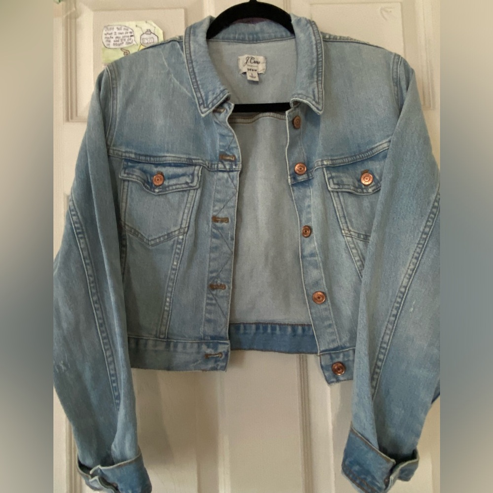 JCrew Jean Jacket sz Large